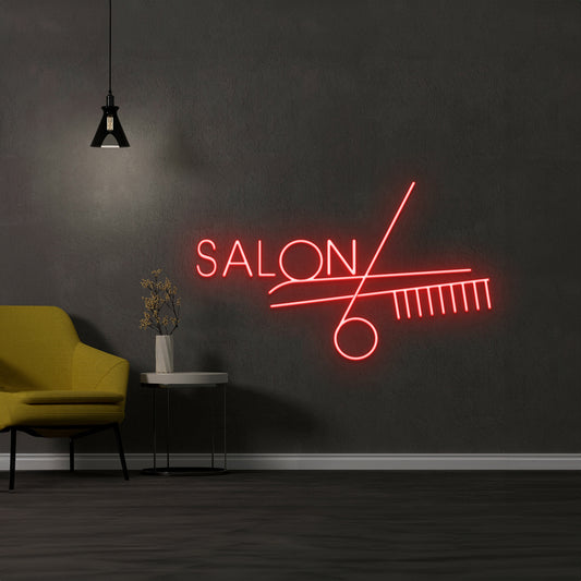 Salon Neon Sign