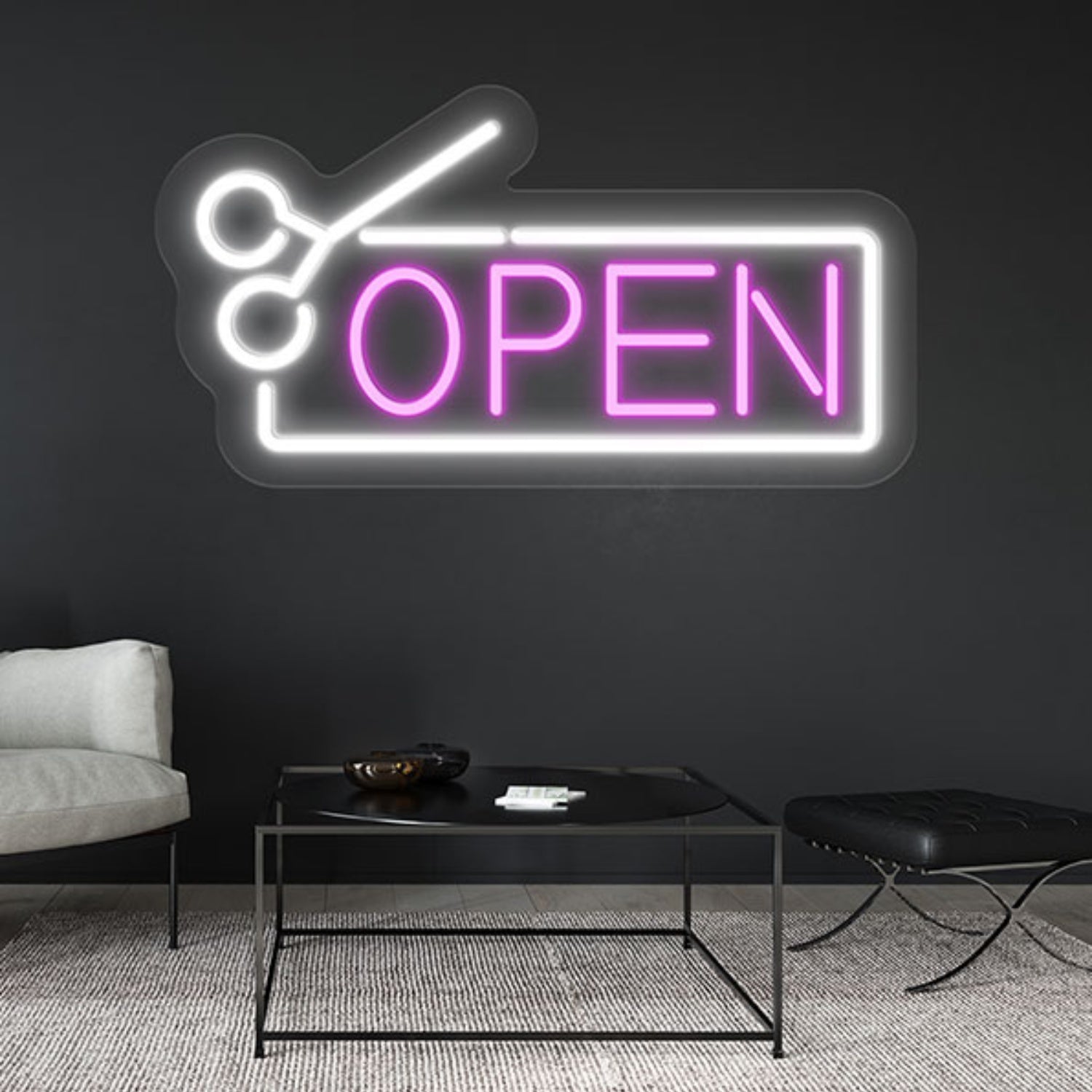 Salon Open Led Neon Sign Wall Art Decor | Shineneon