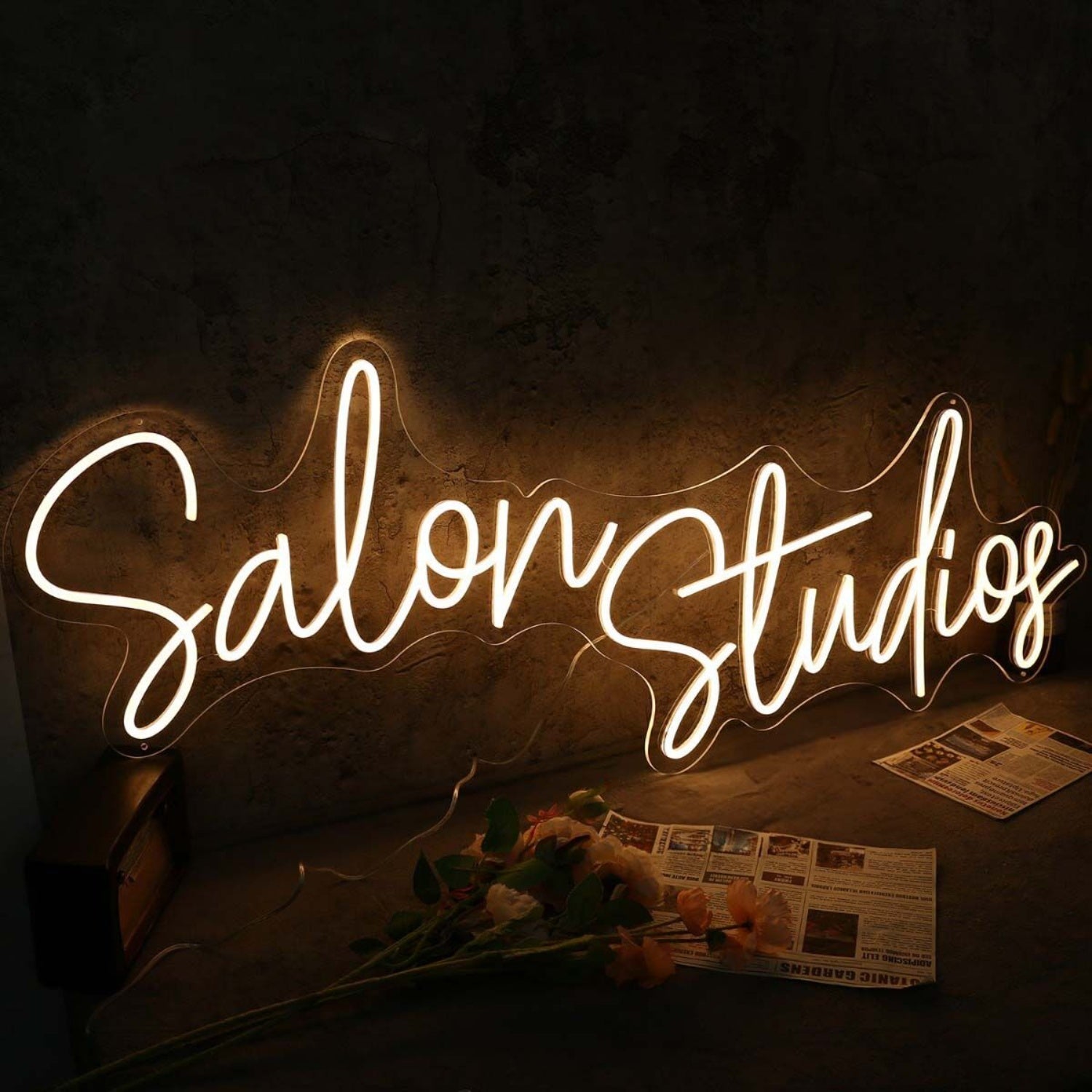 Salon Studios Yellow Led Neon Sign - Shineneon