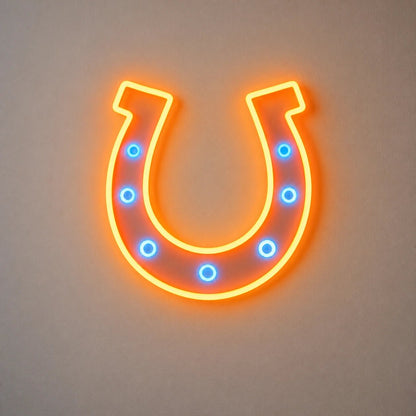 Saloon Horseshoe Vintage LED Neon Sign - Shineneon