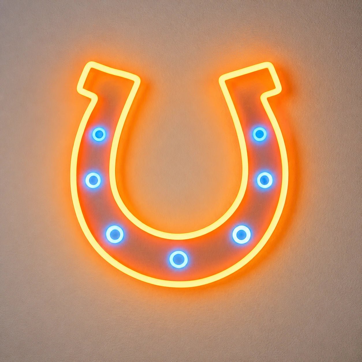 Saloon Horseshoe Vintage LED Neon Sign - Shineneon
