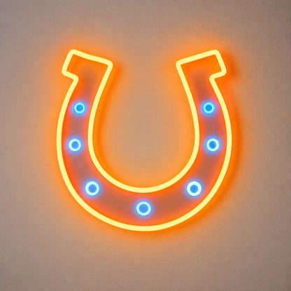 Saloon Horseshoe Vintage LED Neon Sign - Shineneon