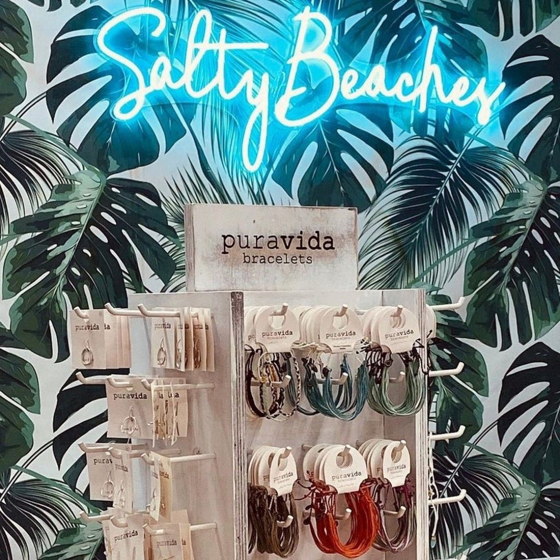Salty Beaches Led Sign Business Neon Sign - Shineneon