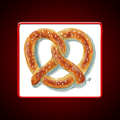 Salty Soft Pretzel Snack Food Led Neon Sign Rgb Color - Shineneon