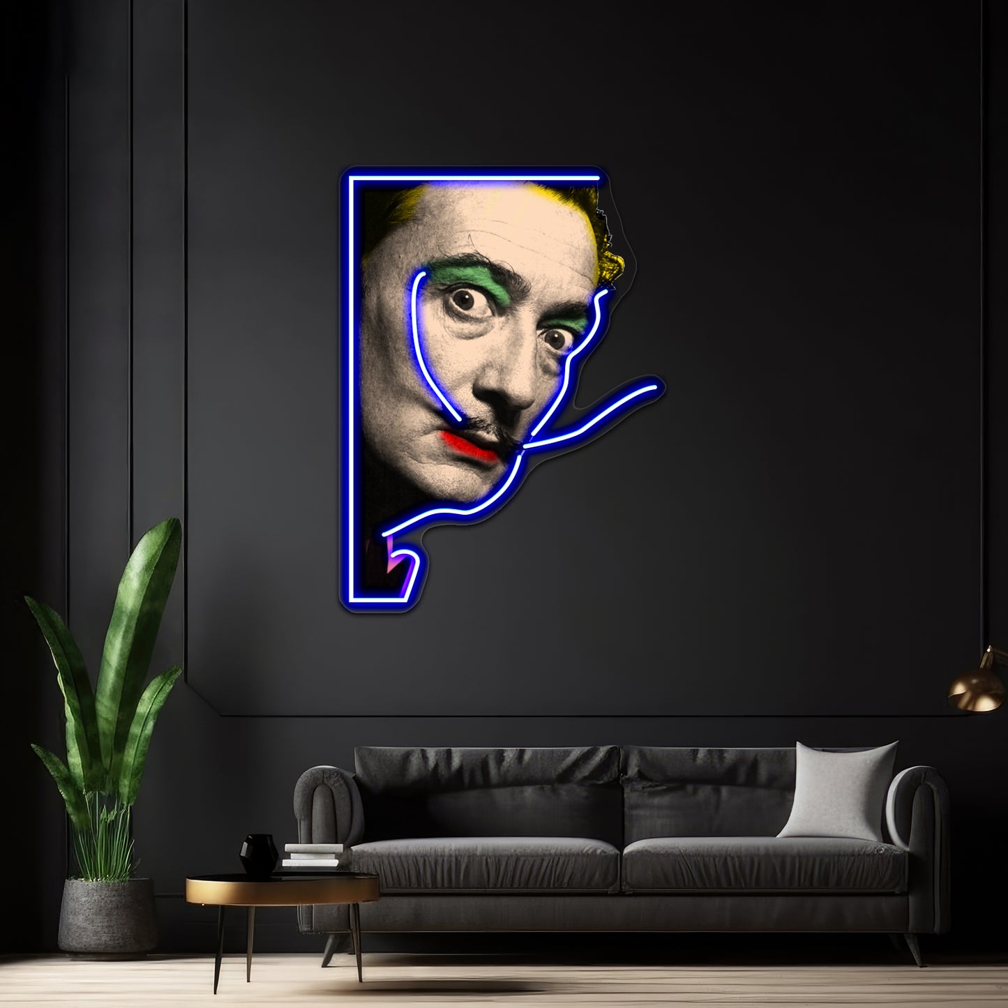 Salvador Dali Artwork Custom Led Signs