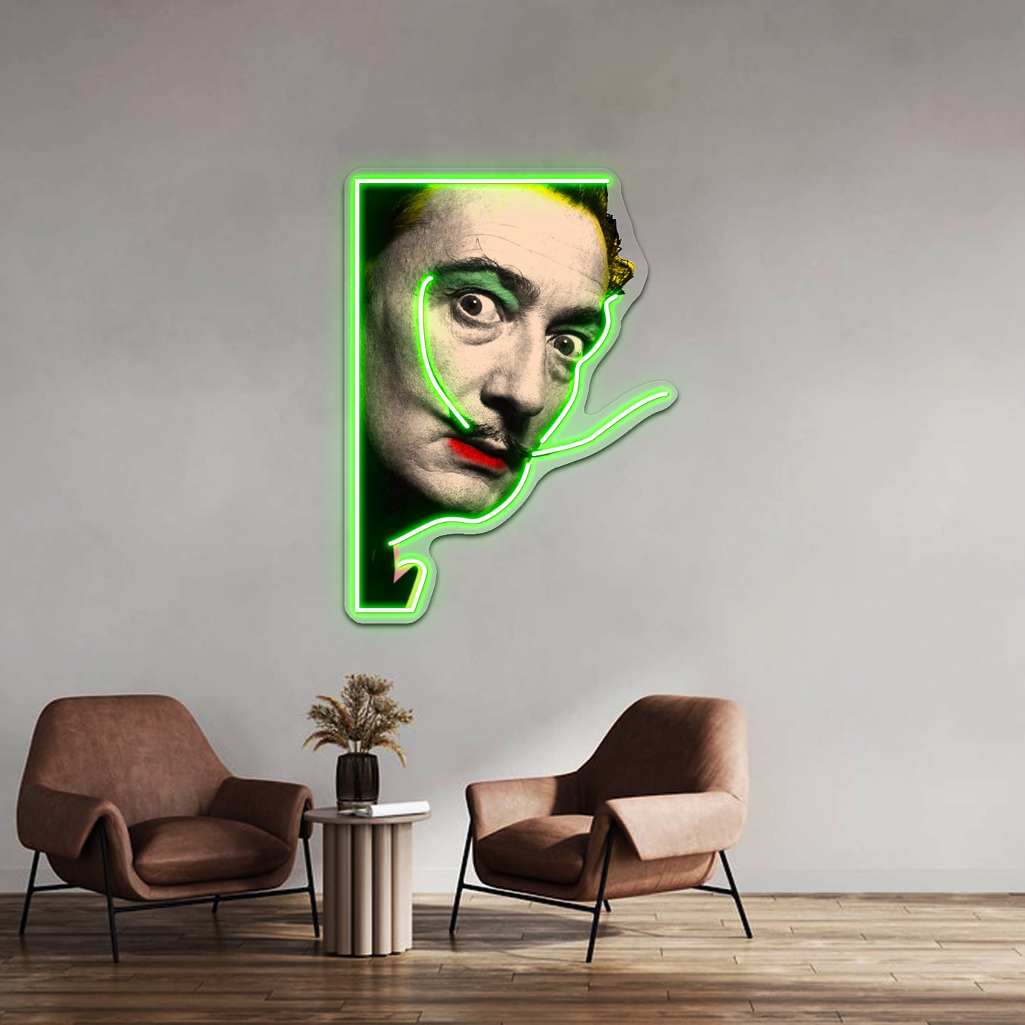 Salvador Dali Artwork Custom Led Signs