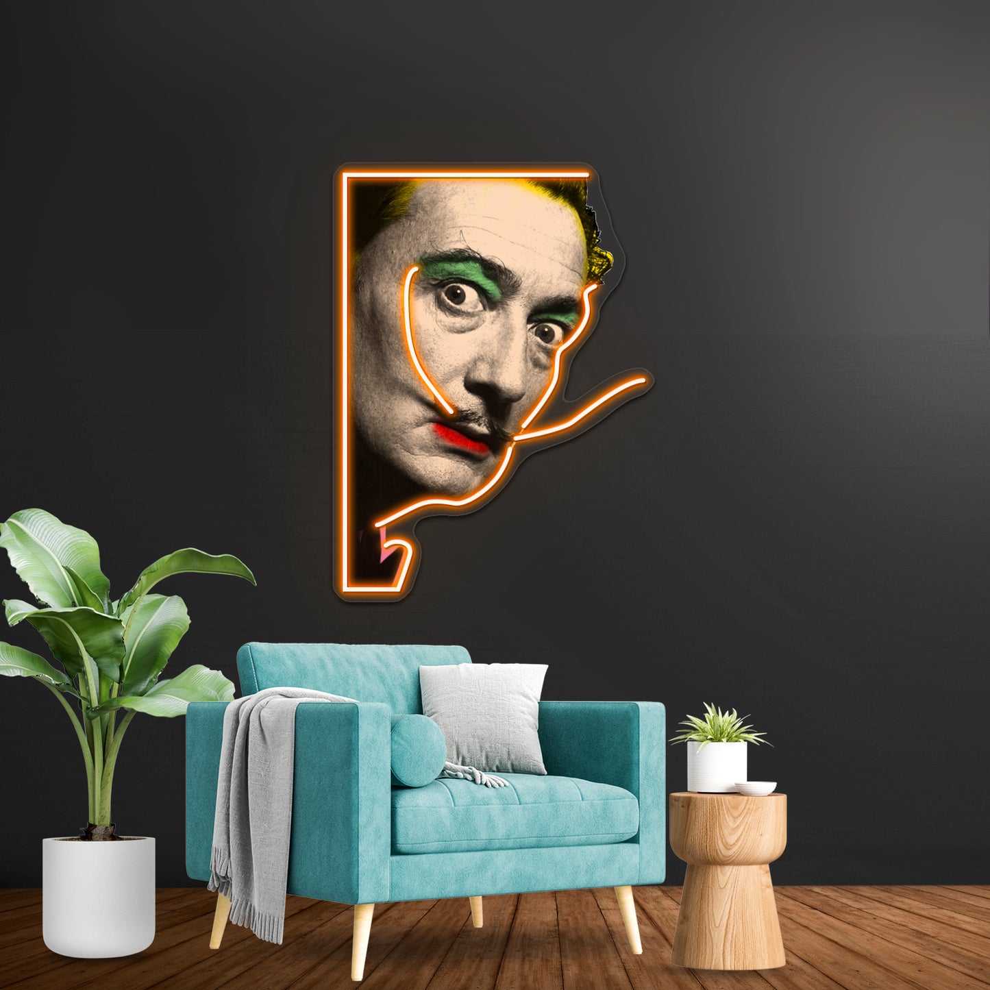 Salvador Dali Artwork Custom Led Signs