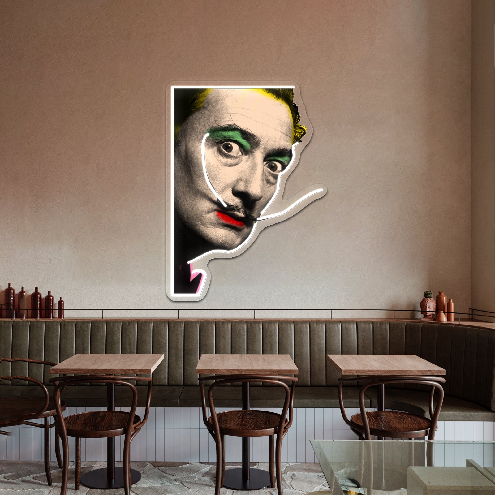 Salvador Dali Artwork Custom Led Signs | Shineneon