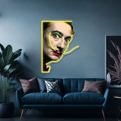 Salvador Dali Artwork Custom Led Signs