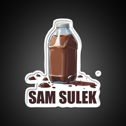 Sam Sulek Chocolate Milk Gym Design Gym Fitness Led Neon Sign Rgb Color