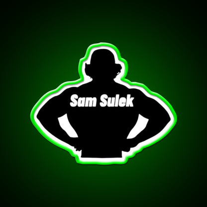 Sam Sulek Intro Gym Fitness Led Neon Sign Rgb Color