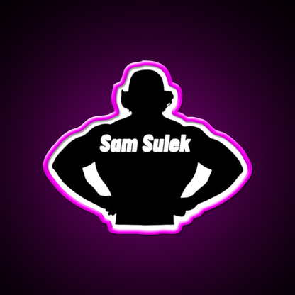 Sam Sulek Intro Gym Fitness Led Neon Sign Rgb Color