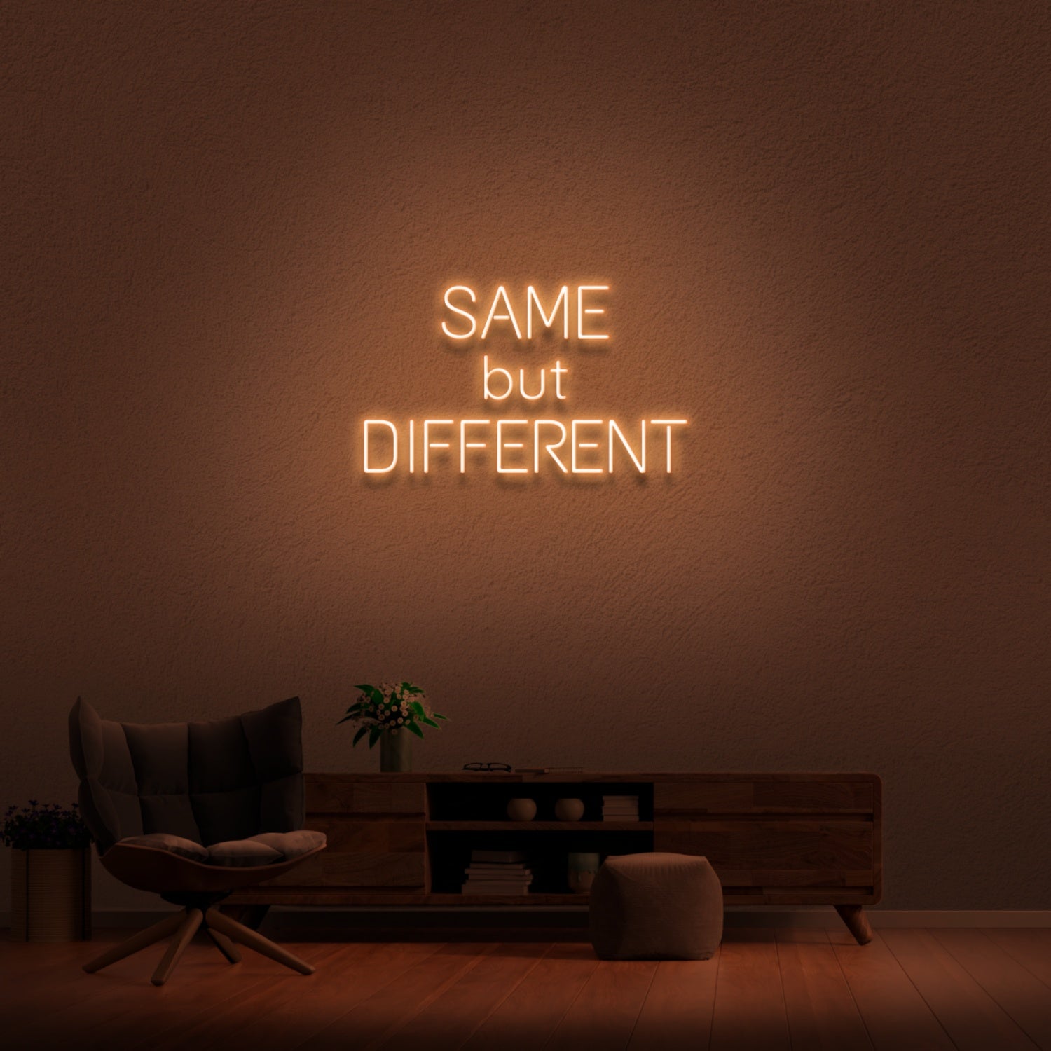 Same But Different Neon Sign | Shineneon