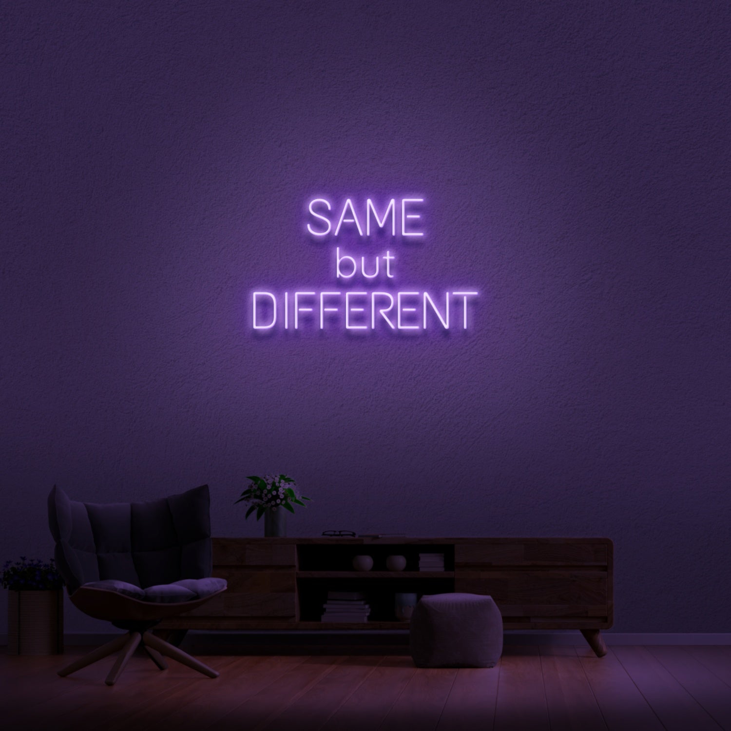 Same But Different Neon Sign | Shineneon