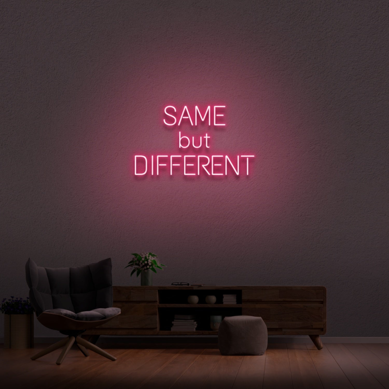 Same But Different Neon Sign | Shineneon