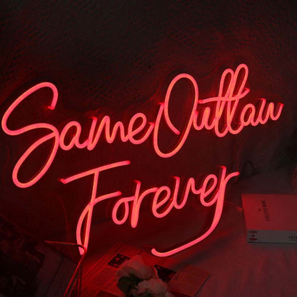 Same Outtaw Forever Led Neon Sign | Shineneon