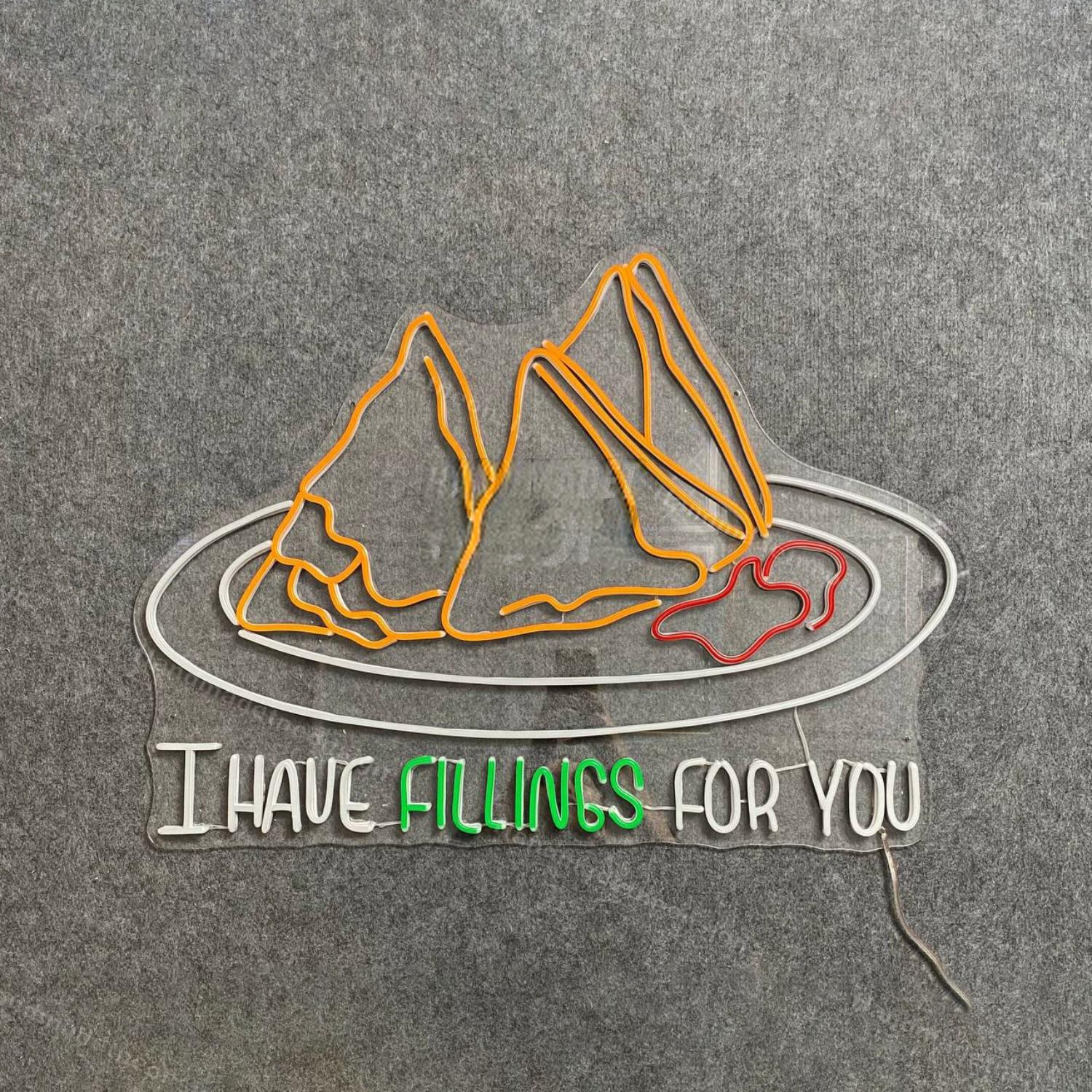 Samosa Led Neon Sign Led Decor | Shineneon