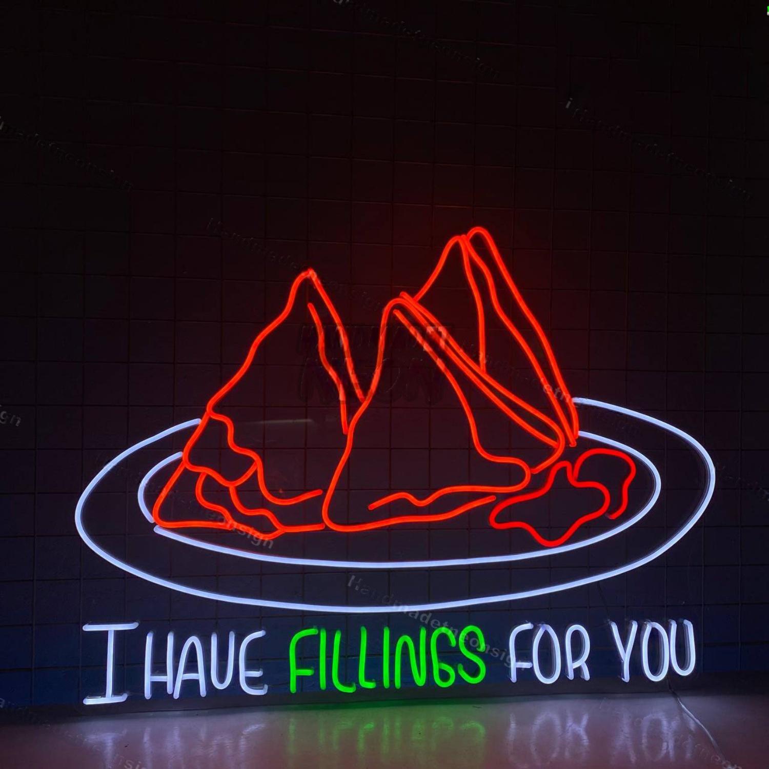Samosa Led Neon Sign Led Decor | Shineneon