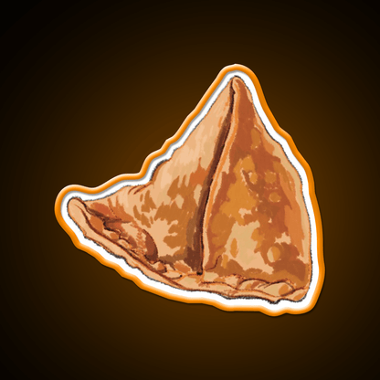 Samosa Snack Food Led Neon Sign Rgb Color - Shineneon