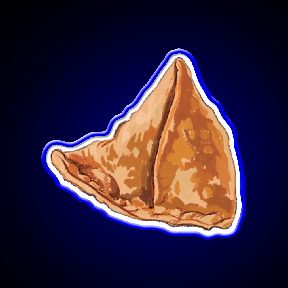 Samosa Snack Food Led Neon Sign Rgb Color - Shineneon
