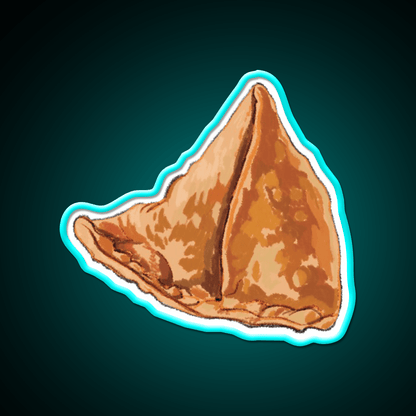 Samosa Snack Food Led Neon Sign Rgb Color - Shineneon