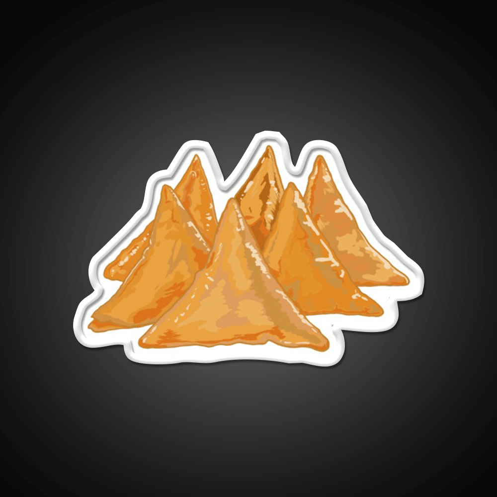 Samosas Snack Food Led Neon Sign Rgb Color - Shineneon