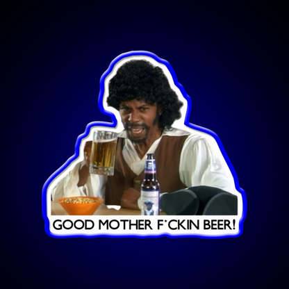 Samuel Jackson Beer Fresh 2020 Beer Bar Decor Led Neon Sign Rgb Color - LED neon sign view 5