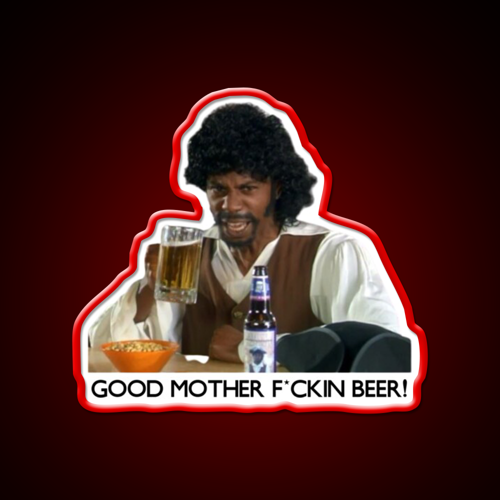 Samuel Jackson Beer Fresh 2020 Beer Bar Decor Led Neon Sign Rgb Color - LED neon sign view 10