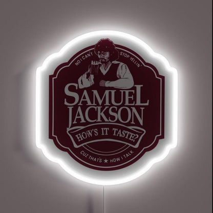 Samuel Jackson Rgb Led Neon Sign - Shineneon