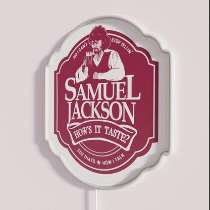 Samuel Jackson Rgb Led Neon Sign - Shineneon