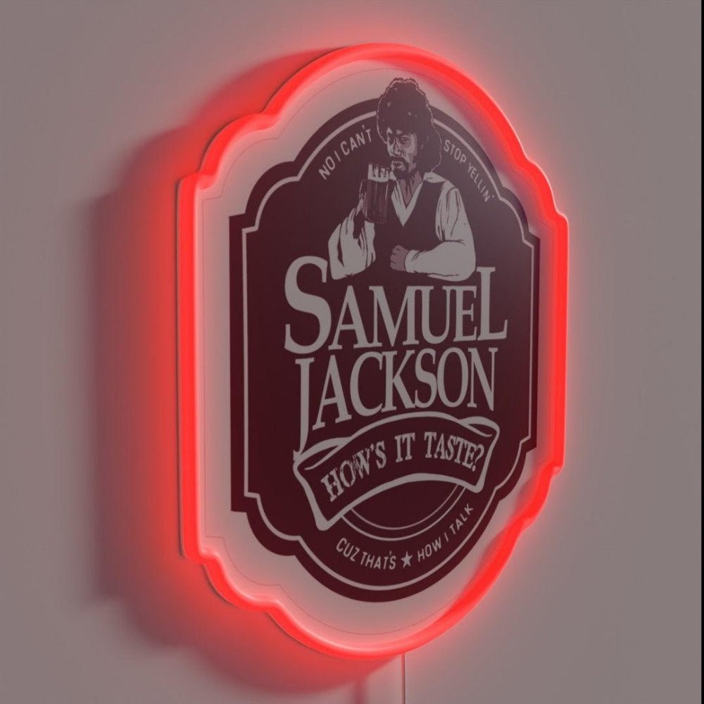 Samuel Jackson Rgb Led Neon Sign - Shineneon