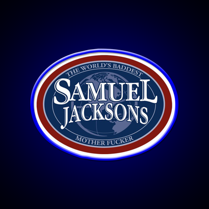 Samuel Jacksons Beer Bar Decor Led Neon Sign Rgb Color - LED neon sign view 5