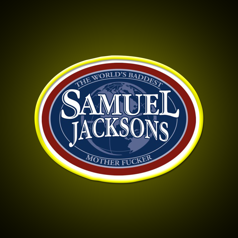 Samuel Jacksons Beer Bar Decor Led Neon Sign Rgb Color - LED neon sign view 7