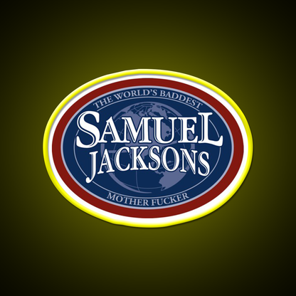 Samuel Jacksons Beer Bar Decor Led Neon Sign Rgb Color - LED neon sign view 7