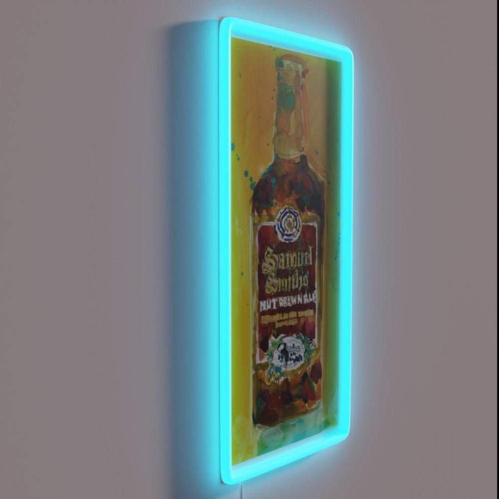 Samuel Smith Nut Brown Ale Beer Bottle Rgb Led Neon Sign - Shineneon