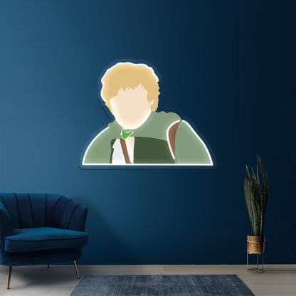 Samwise Gamgee Artwork Custom Led Signs