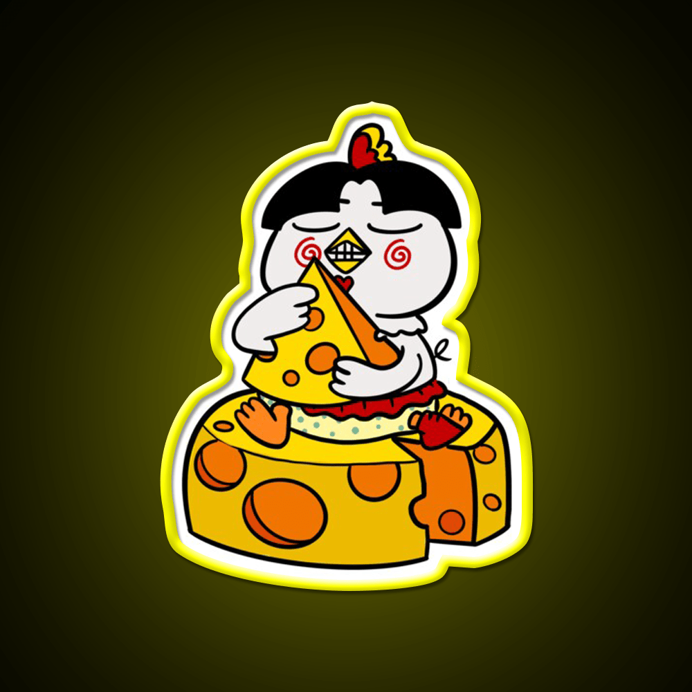 Samyang Buldak Cheese Chicken Snack Food Led Neon Sign Rgb Color - Shineneon