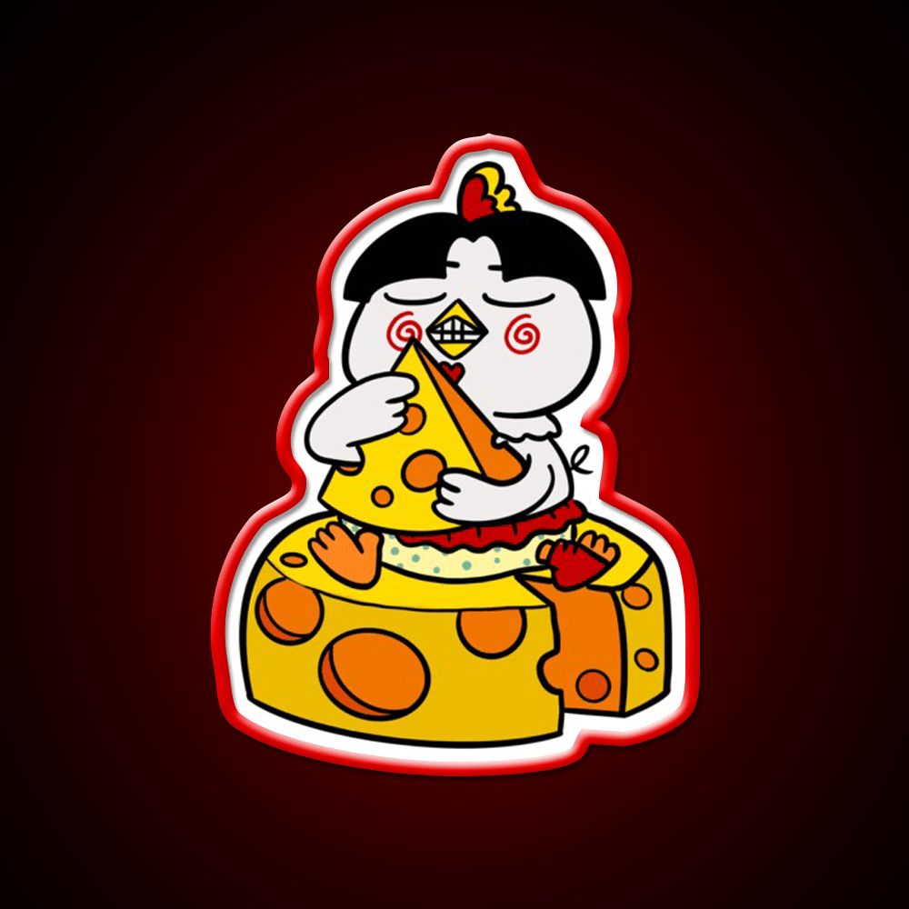 Samyang Buldak Cheese Chicken Snack Food Led Neon Sign Rgb Color - Shineneon