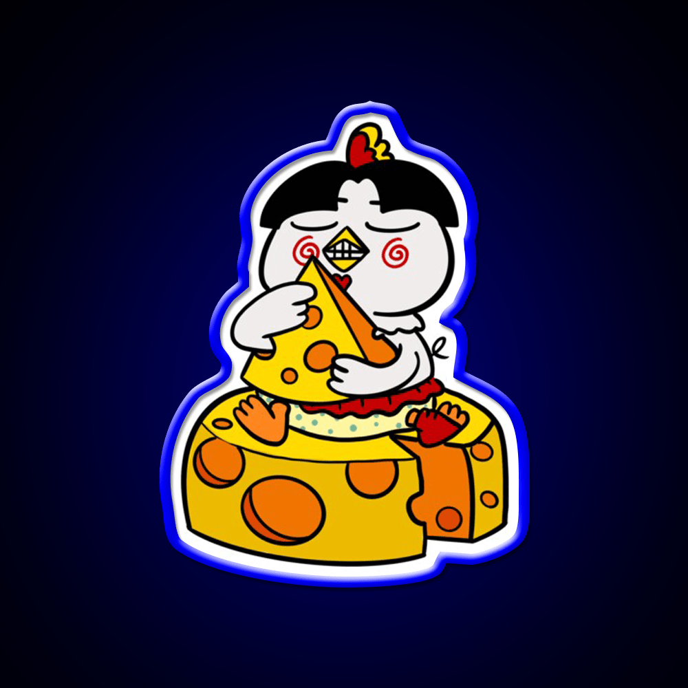 Samyang Buldak Cheese Chicken Snack Food Led Neon Sign Rgb Color - Shineneon