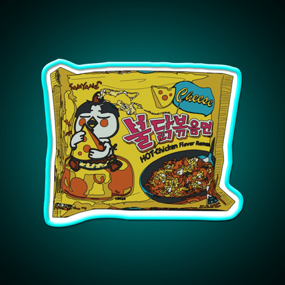 Samyang Cheese Spicy Ramyun Snack Food Led Neon Sign Rgb Color - Shineneon