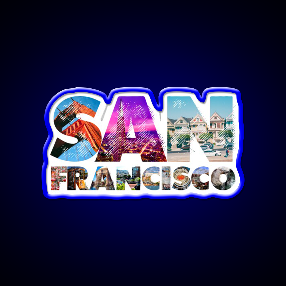 San Francisco Asian Cultural Led Neon Sign Rgb Color - LED neon sign view 5