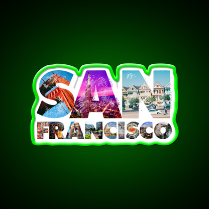 San Francisco Asian Cultural Led Neon Sign Rgb Color - LED neon sign view 8