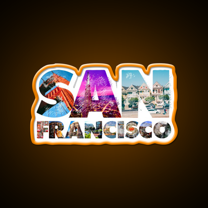 San Francisco Asian Cultural Led Neon Sign Rgb Color - LED neon sign view 6