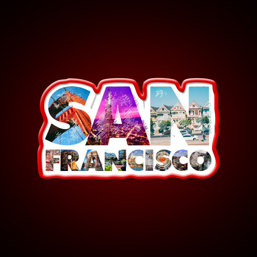 San Francisco Asian Cultural Led Neon Sign Rgb Color - LED neon sign view 10