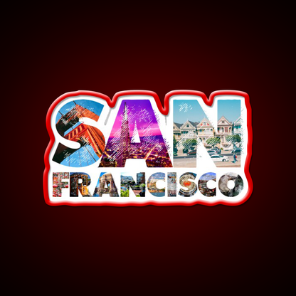 San Francisco Asian Cultural Led Neon Sign Rgb Color - LED neon sign view 10