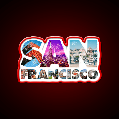 San Francisco Asian Cultural Led Neon Sign Rgb Color - Shineneon