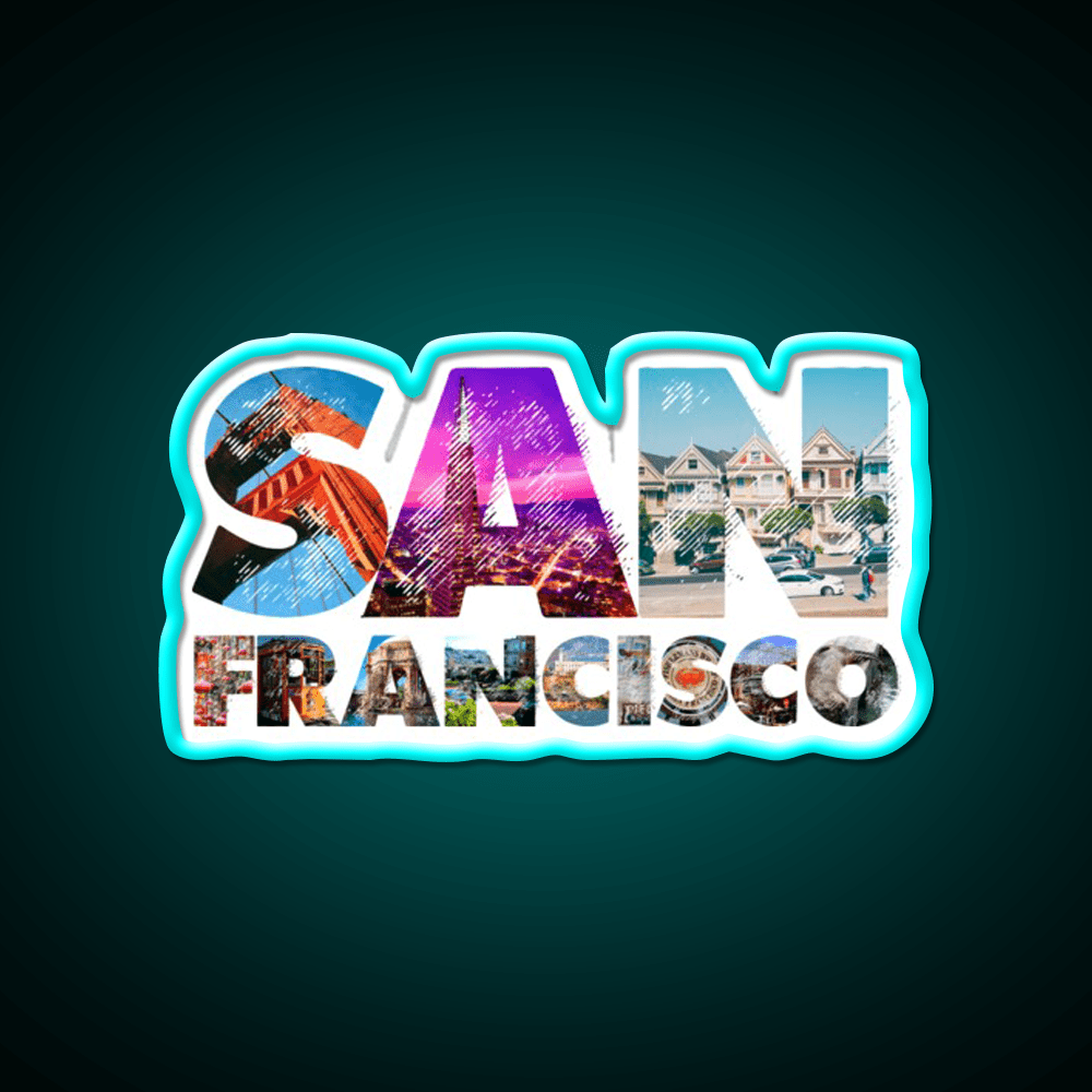 San Francisco Asian Cultural Led Neon Sign Rgb Color - Shineneon
