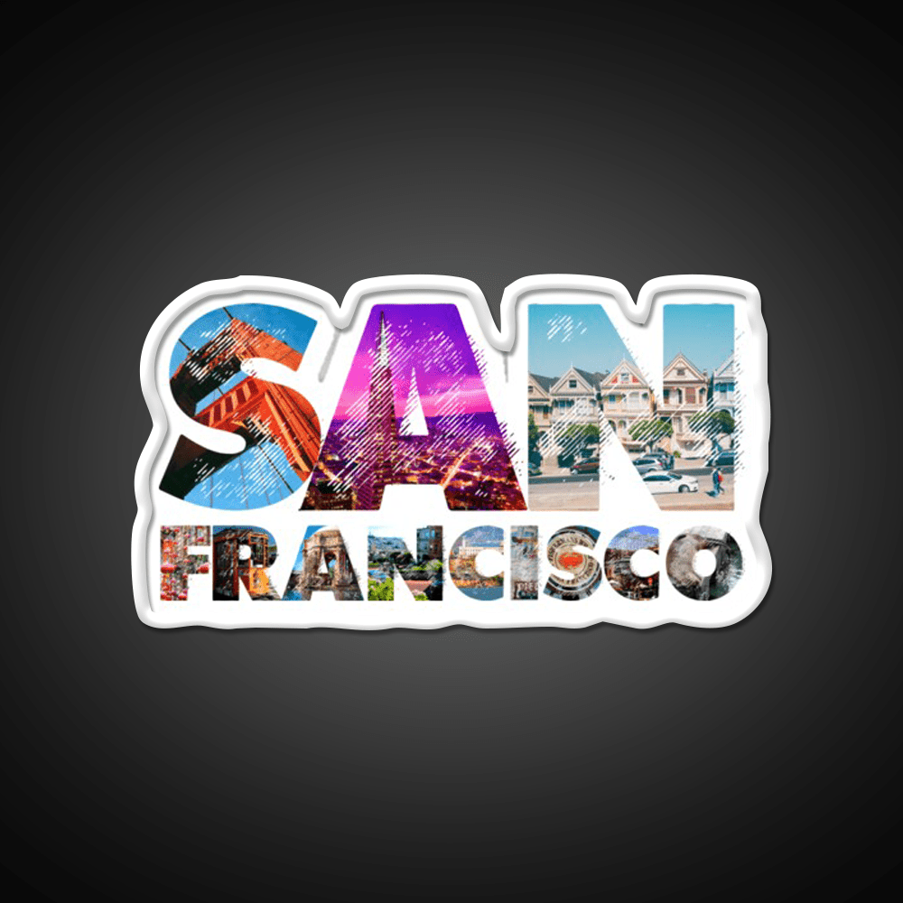 San Francisco Asian Cultural Led Neon Sign Rgb Color - Shineneon