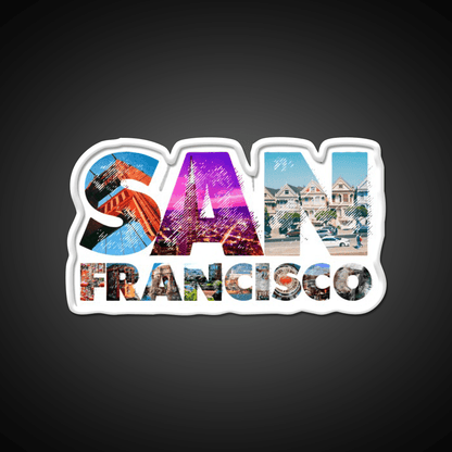 San Francisco Asian Cultural Led Neon Sign Rgb Color - Shineneon