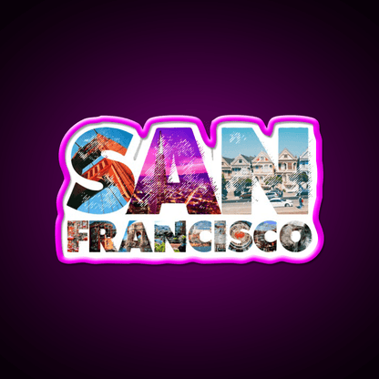 San Francisco Asian Cultural Led Neon Sign Rgb Color - Shineneon